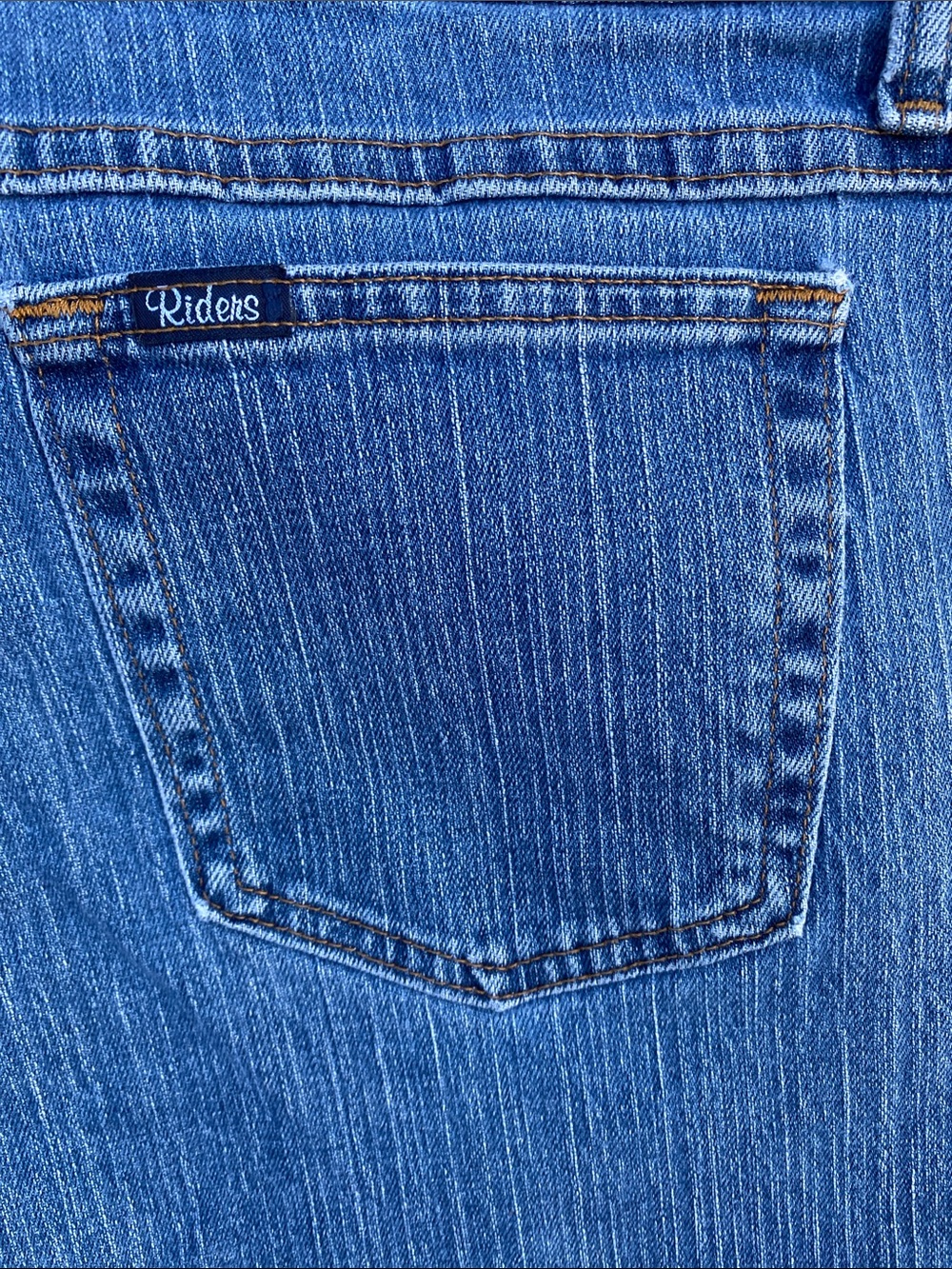 Women's Blue Denim Capris - Classic Casual Fit size 18 M - Picture 6 of 7